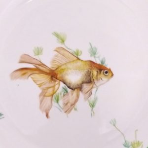 красивый рисунок золотой рыбки